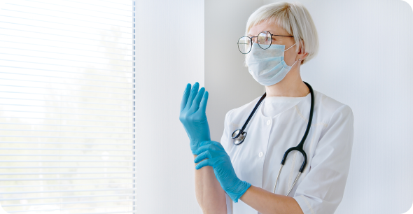 Gant latex Meditech Gloves Morocco